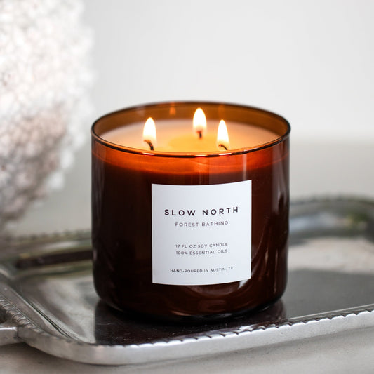 Forest Bathing - Signature 3-Wick Candle by Slow North