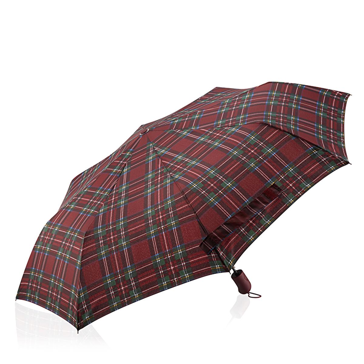 Eklips automatic checkered compact umbrella