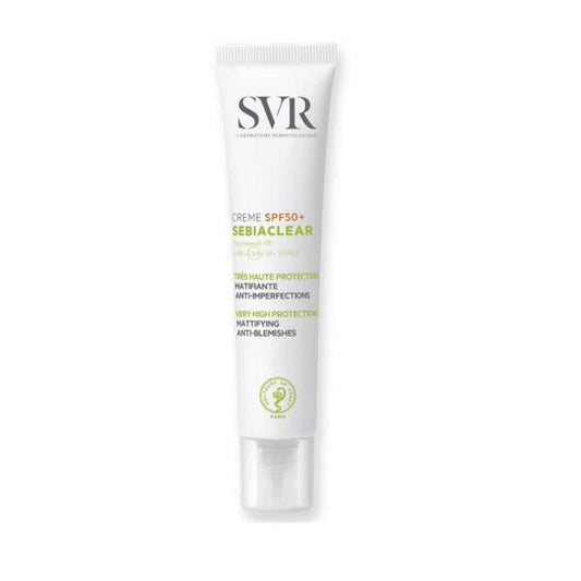 SVR Sebiaclear cream SPF50+ for acne-prone skin, 1.35 fl oz