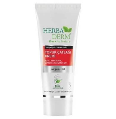 Herbaderm Heel Crack Cream 60ml - Natural Moisturizing Relief for Dry Cracked Heels by Beauty Care Bag