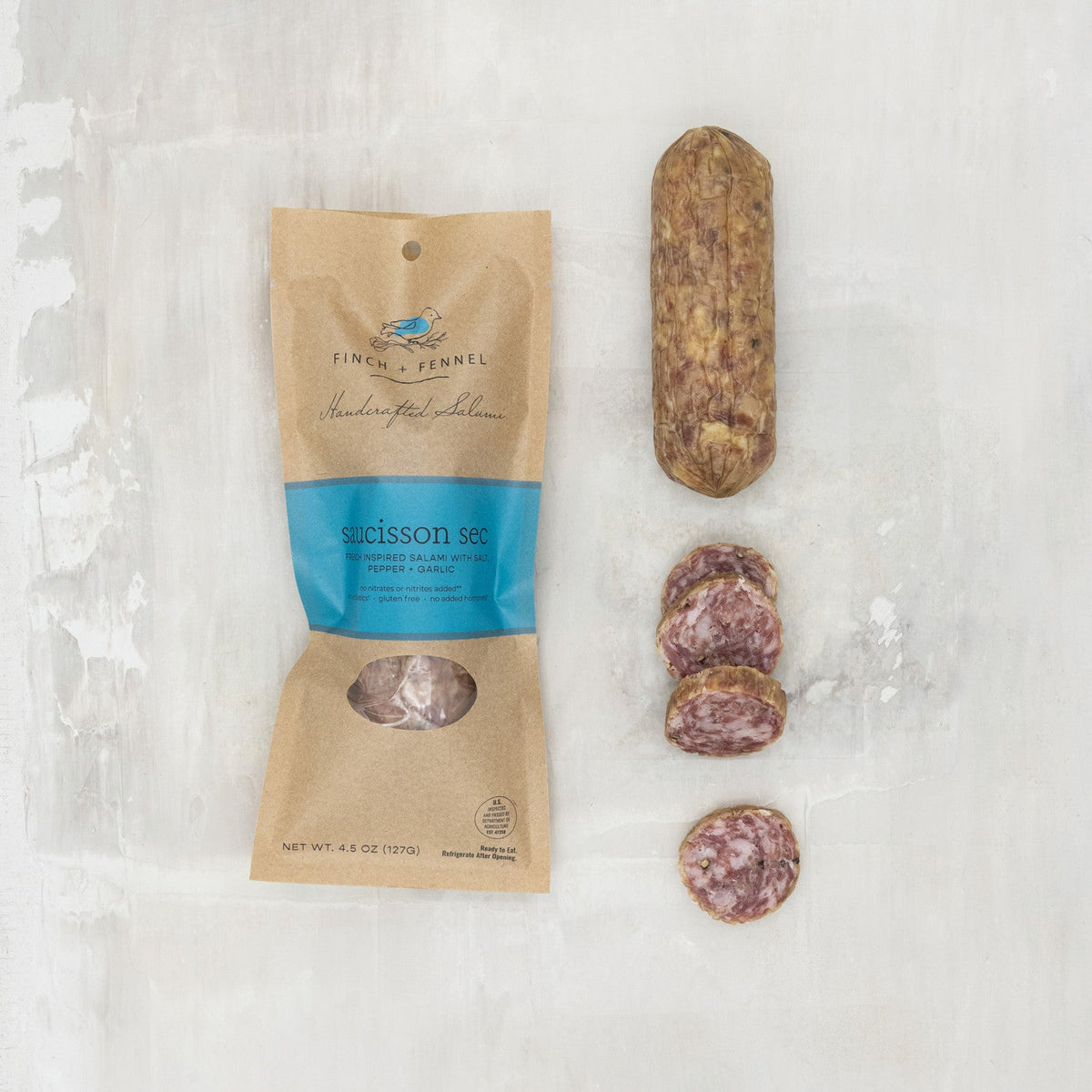 French Saucisson Sec Salumi | Finch + Fennel by Rust & Cinder