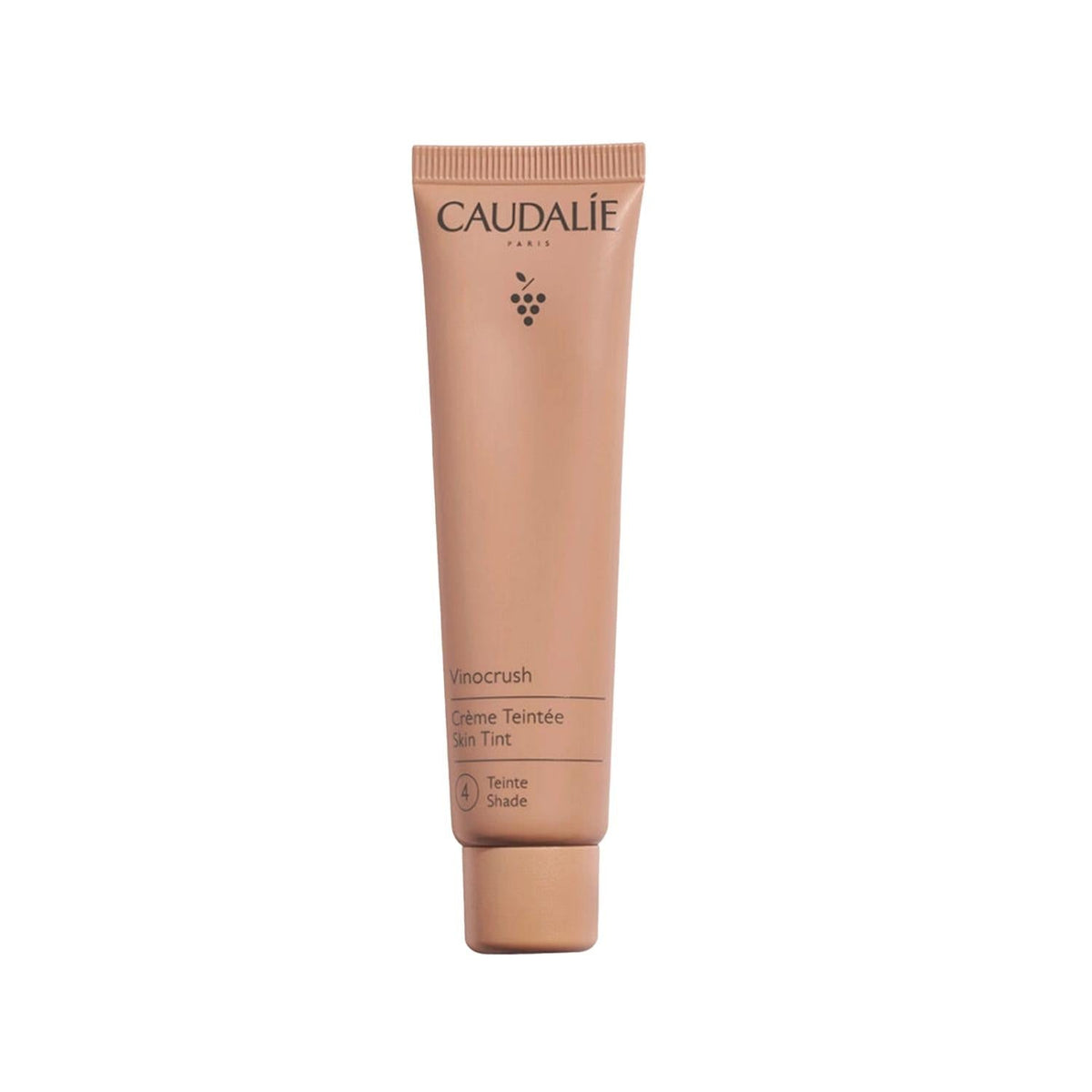 Caudalie Vinocrush Skin Tint 4 - Natural Makeup with Skincare Benefits, Tinted Moisturizer, 1.01 fl oz by Beauty Care Bag