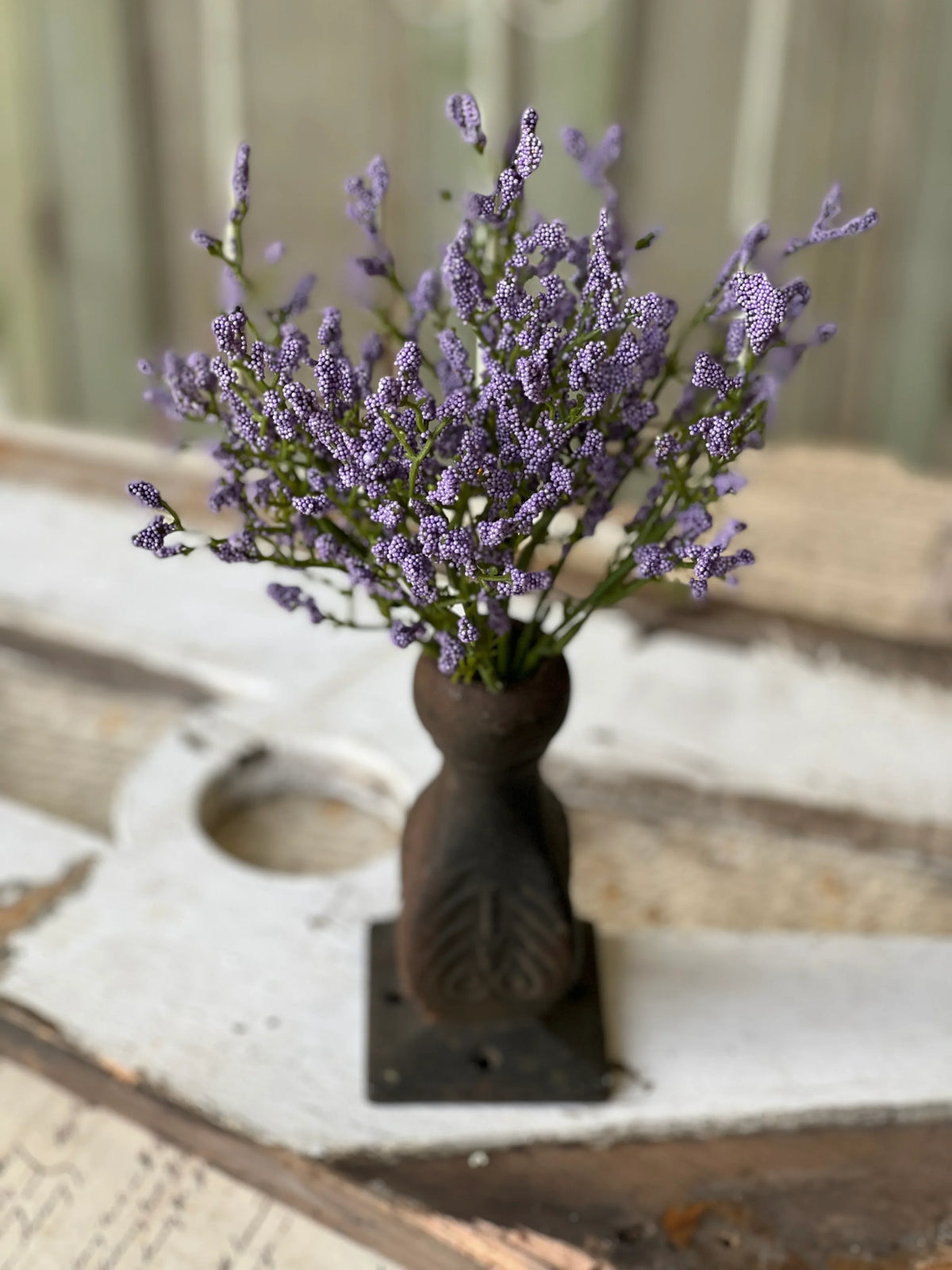 Purple Array Astilbe Bush by Rust & Cinder