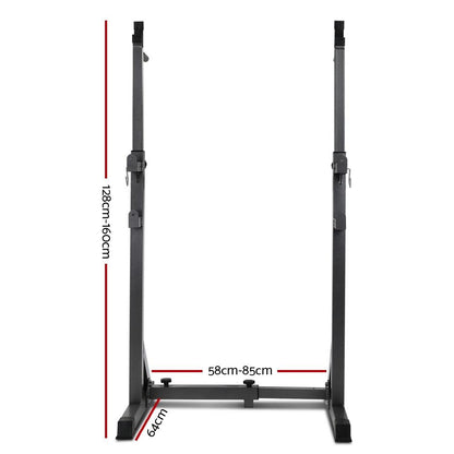 Everfit Weight Bench Adjustable Squat Rack Home Gym Equipment 300kg by Ozdingo