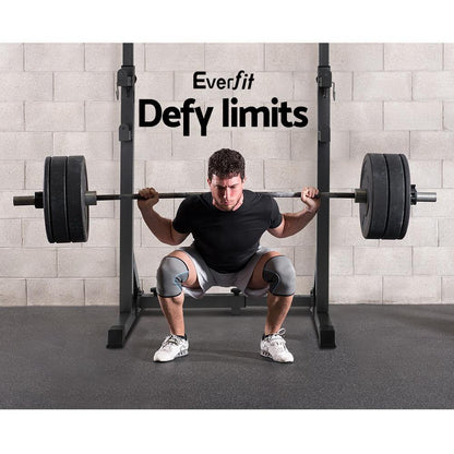 Everfit Weight Bench Adjustable Squat Rack Home Gym Equipment 300kg by Ozdingo
