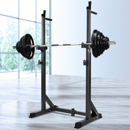 Everfit Weight Bench Adjustable Squat Rack Home Gym Equipment 300kg by Ozdingo