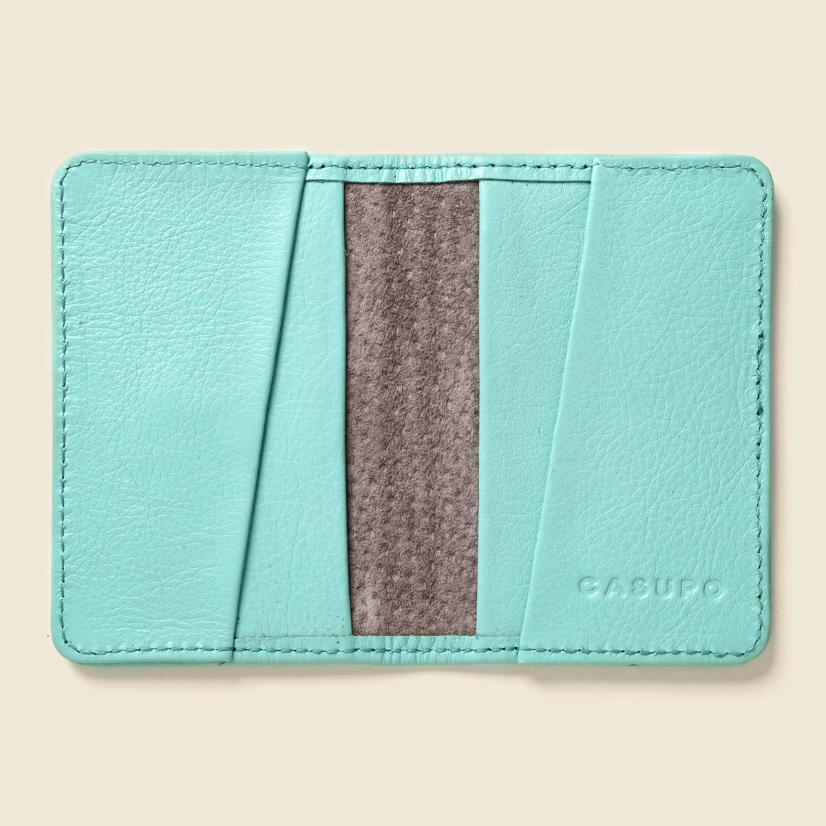 Compact Bifold with RFID Protection - Baby Blue by CASUPO