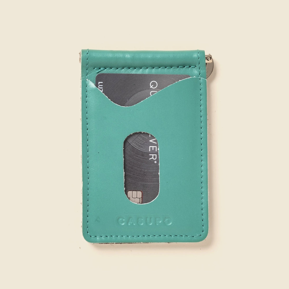 Money Clip Wallet - Teal by CASUPO