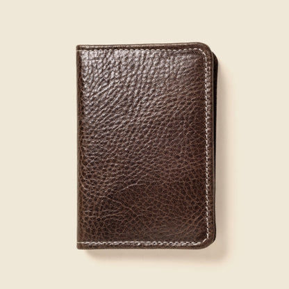 Compact Bifold Wallet with RFID Protection - Olive by CASUPO