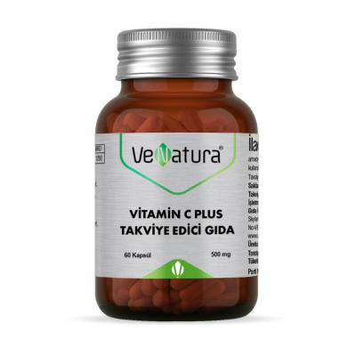 Venatura Vitamin C Plus: Boost Immunity with Zinc & Bioflavonoids | Vitamin C Supplement for Antioxidant & Dietary Support by Beauty Care Bag