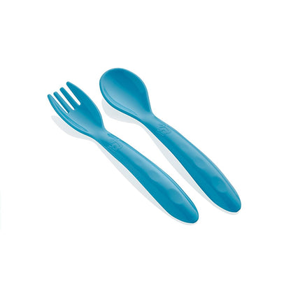 Babyjem Baby Utensil Set - Soft Baby Cutlery & Dishwasher Safe Feeding Tools for Self-Feeding Infants by Beauty Care Bag