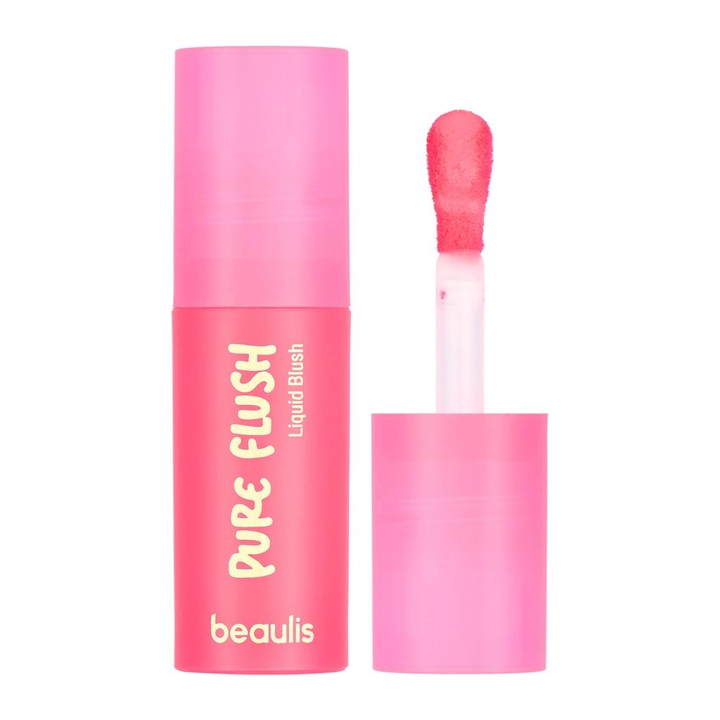 Beaulis Pure Flush Blush Pink Crush 596 Natural Glow 4.5g by Beauty Care Bag
