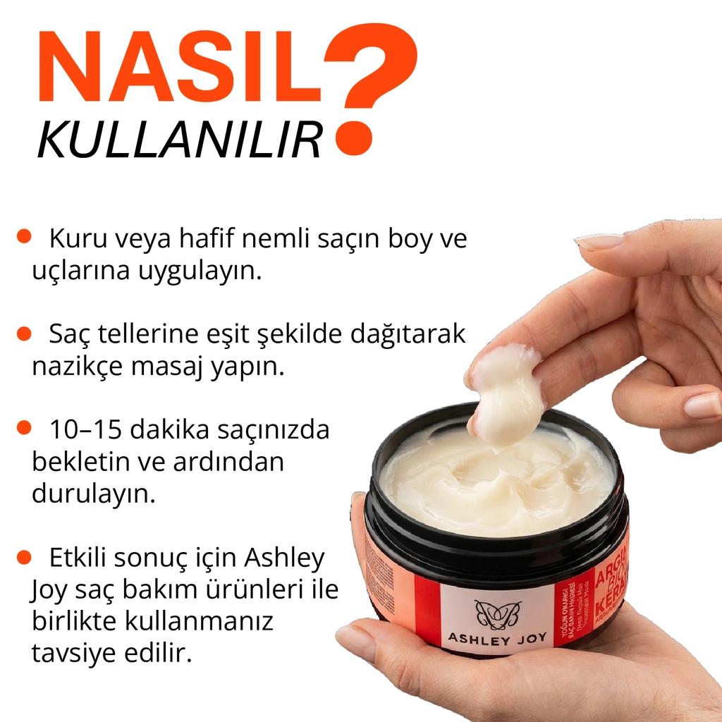 Ashley Joy Intensive Repairing Hair Mask for Dry Hair 200 ml by Beauty Care Bag