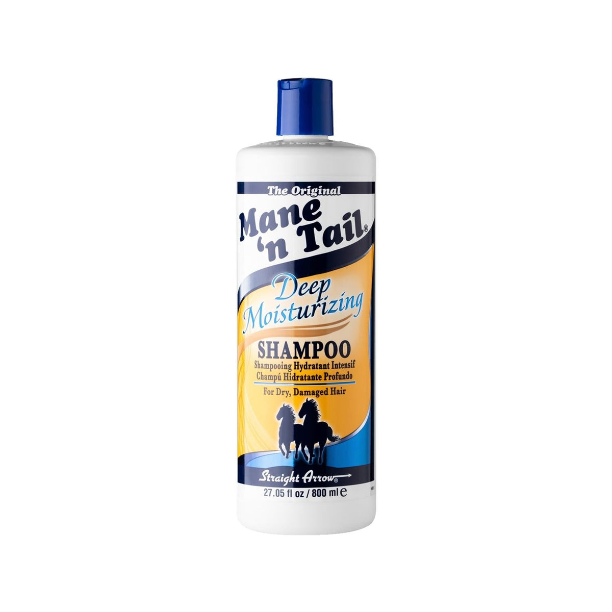 Mane 'n Tail Deep Moisturizing Shampoo: 800ml Hydrating Formula for Dry & Damaged Hair - Intense Moisture & Cleansing by Beauty Care Bag