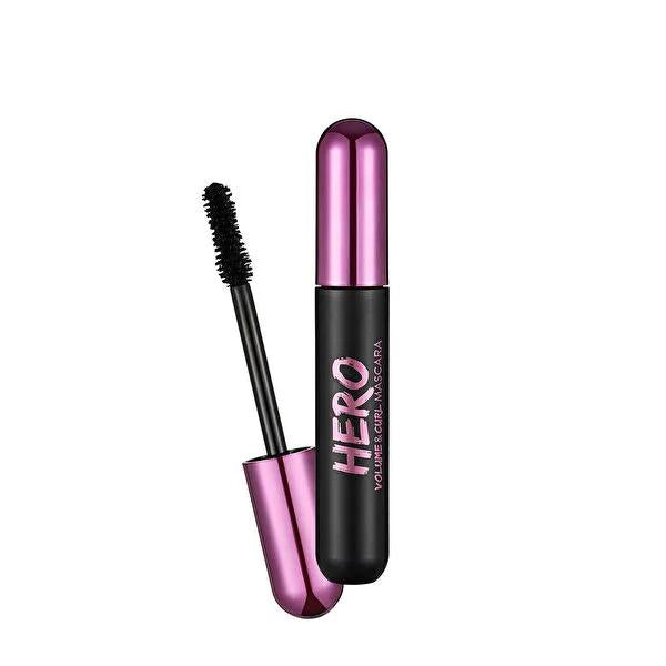 Flormar Hero Volume & Curl Mascara: Achieve Dramatic, Long-Lasting Lift & Definition - Best Volumizing Mascara by Beauty Care Bag