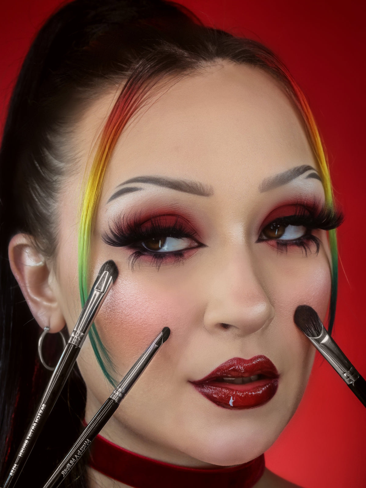 Sketch Artist Pigment Brushes Full Collection by Makeup A Murder, INC