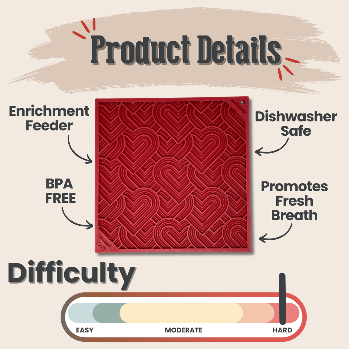 Dog Lick Mats by Farm To Pet