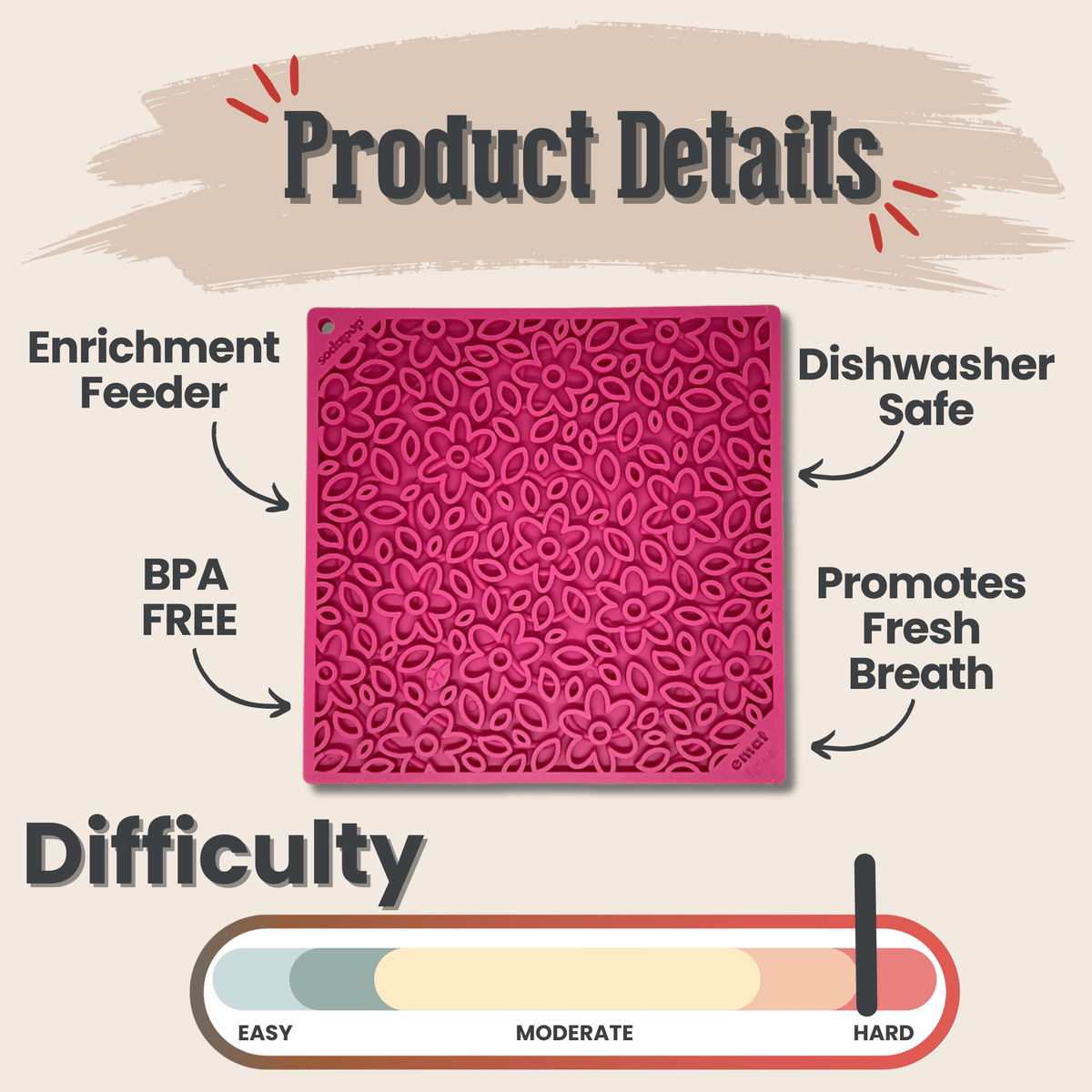 Dog Lick Mats by Farm To Pet