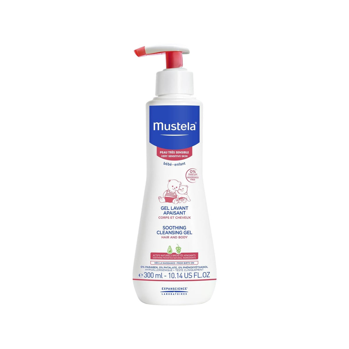 Mustela Soothing Baby Shampoo for Very Sensitive Skin 300 ml by Beauty Care Bag