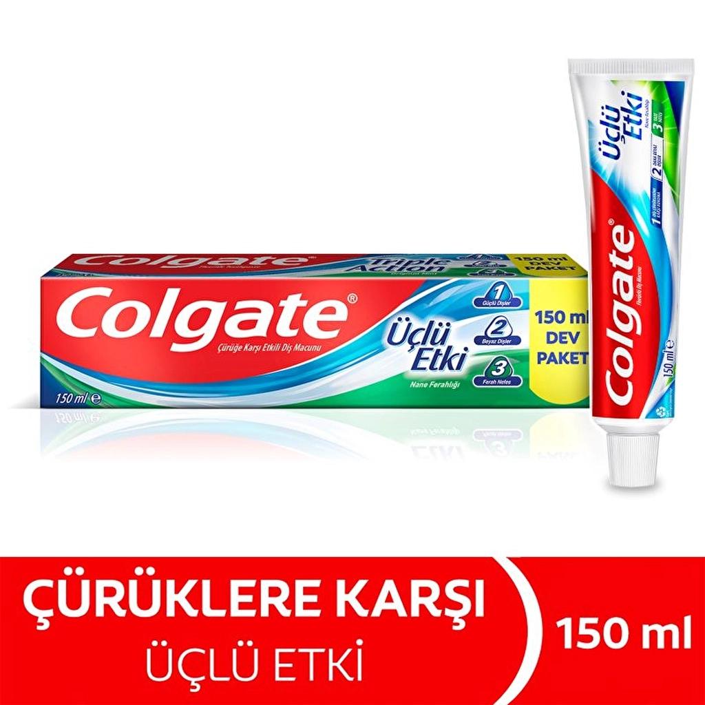 Colgate Triple Action Toothpaste for Fresh Breath 150ml by Beauty Care Bag