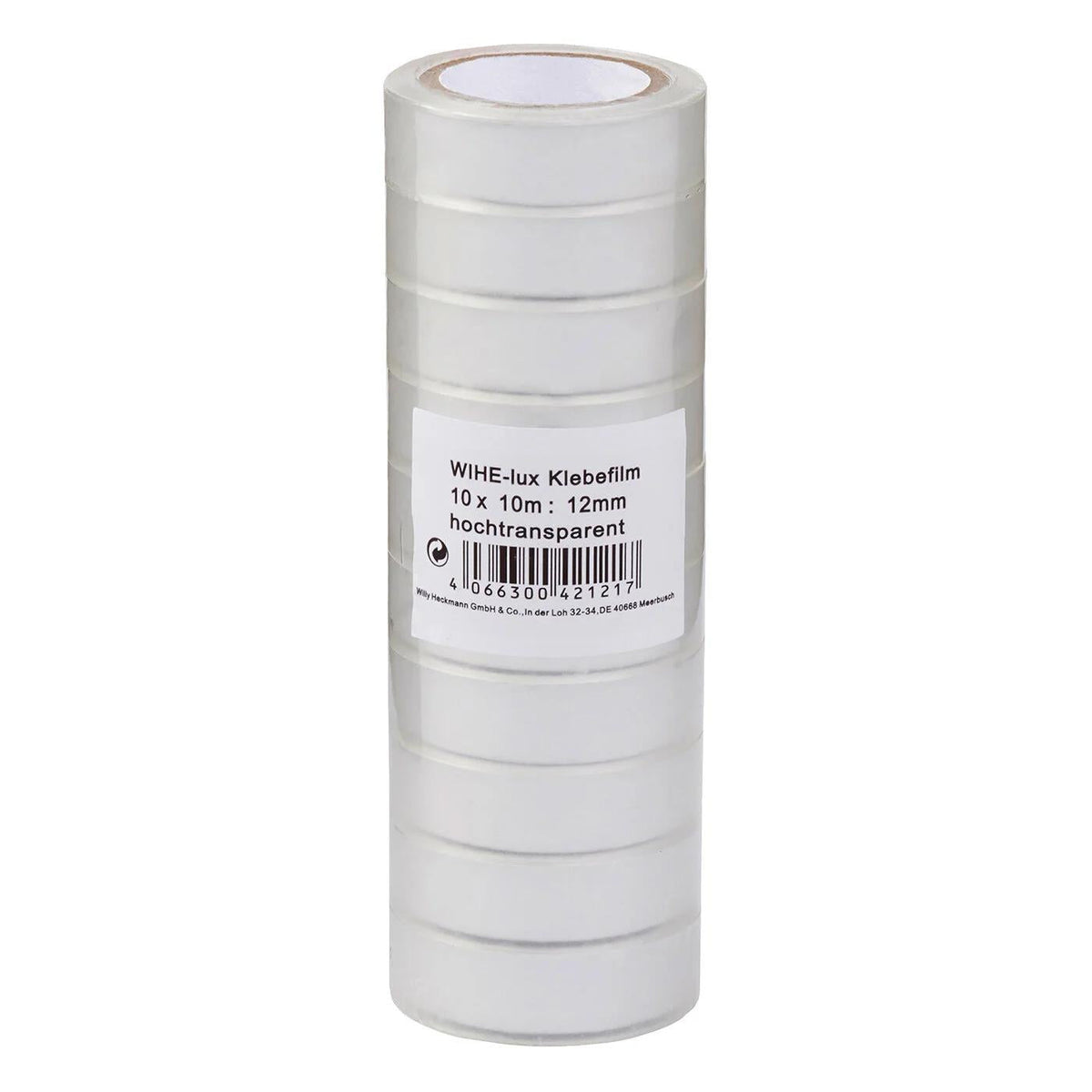 Schreibwelt Clear Adhesive Tape Pack of 10 by Beauty Care Bag