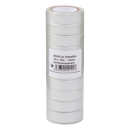Schreibwelt Clear Adhesive Tape Pack of 10 by Beauty Care Bag