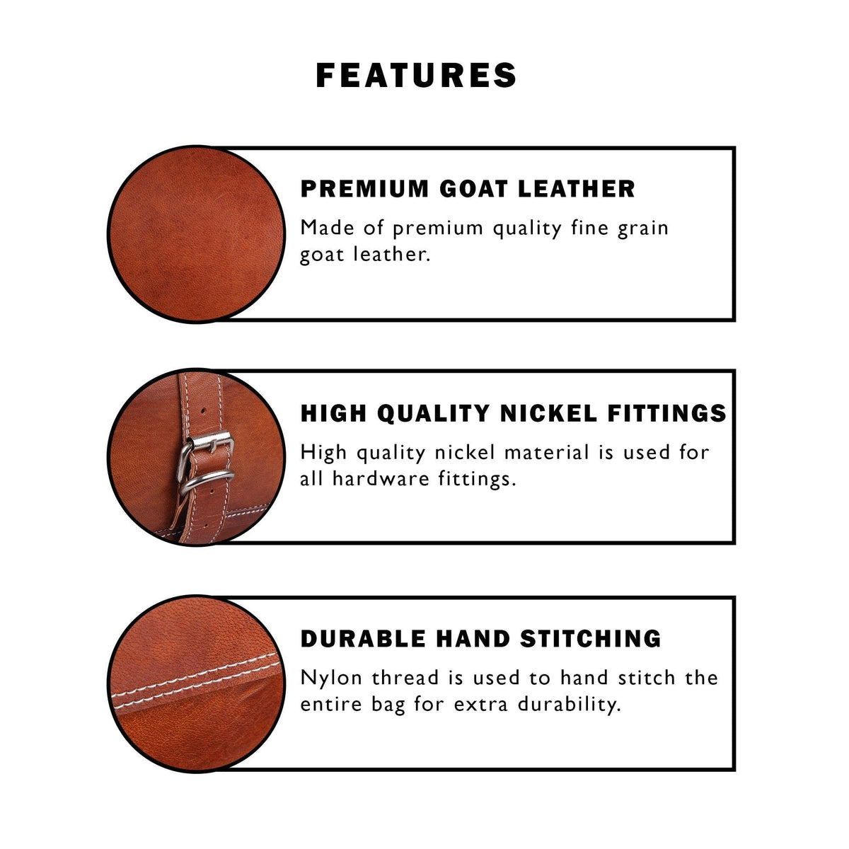 MaheTri Front Pocket by Classy Leather Bags