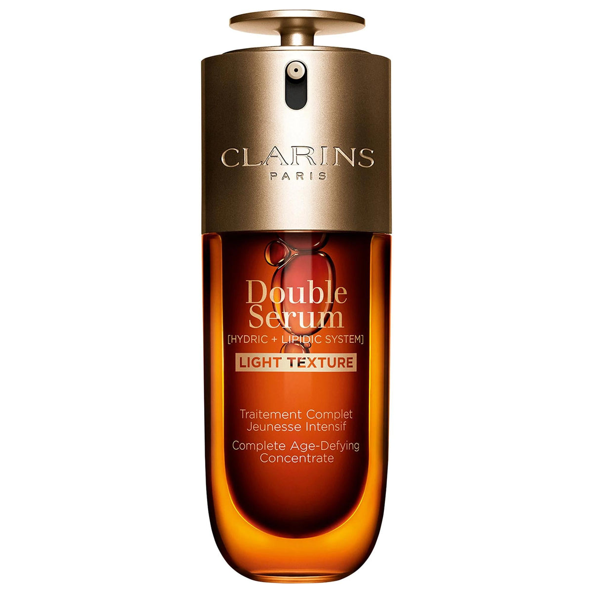 Clarins Double Serum Light Texture: Advanced Anti-Aging Serum to Firm, Boost Radiance & Refine Pores - Visibly Reduce Wrinkles in 7 Days. by Beauty Care Bag