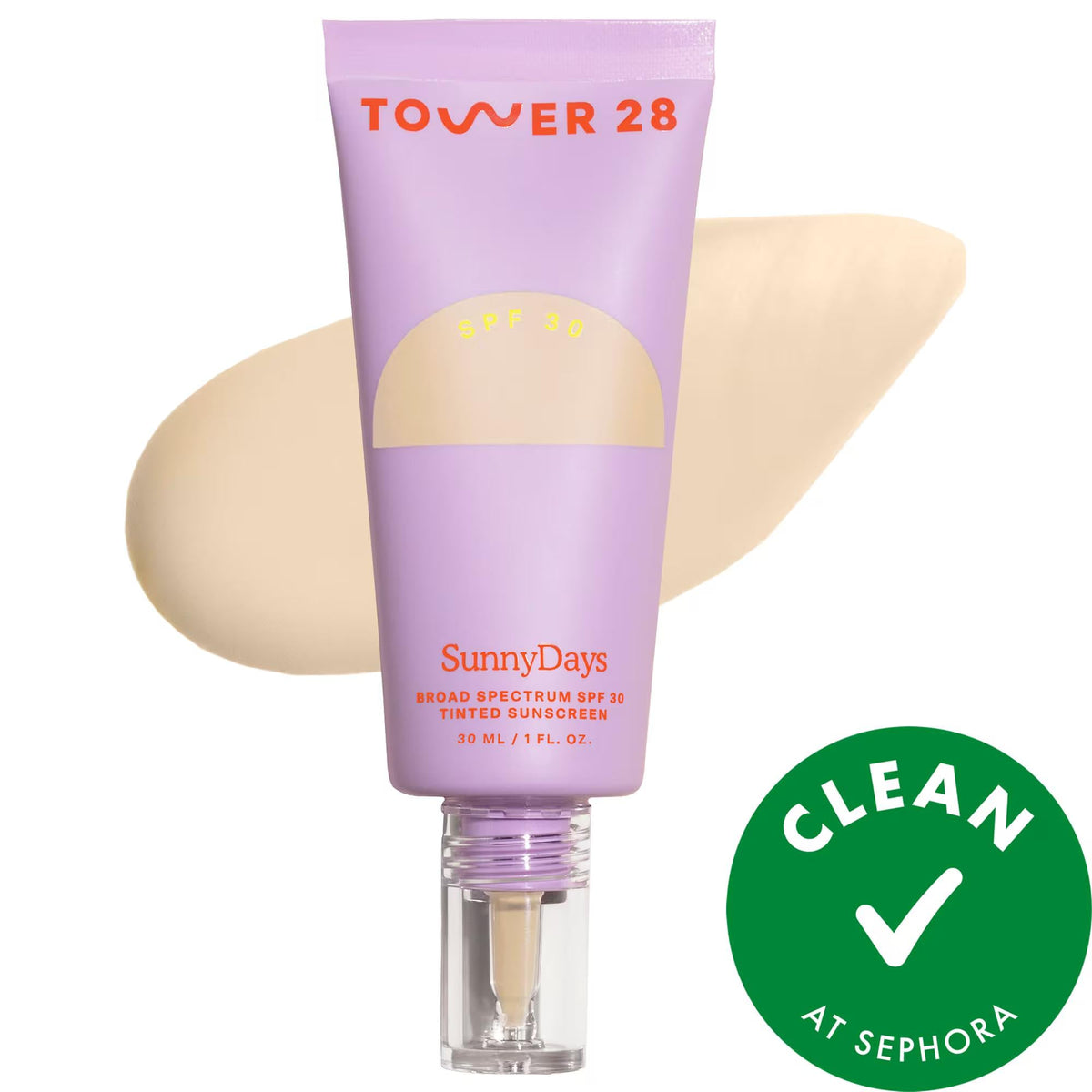 SunnyDays SPF 30 tinted sunscreen foundation