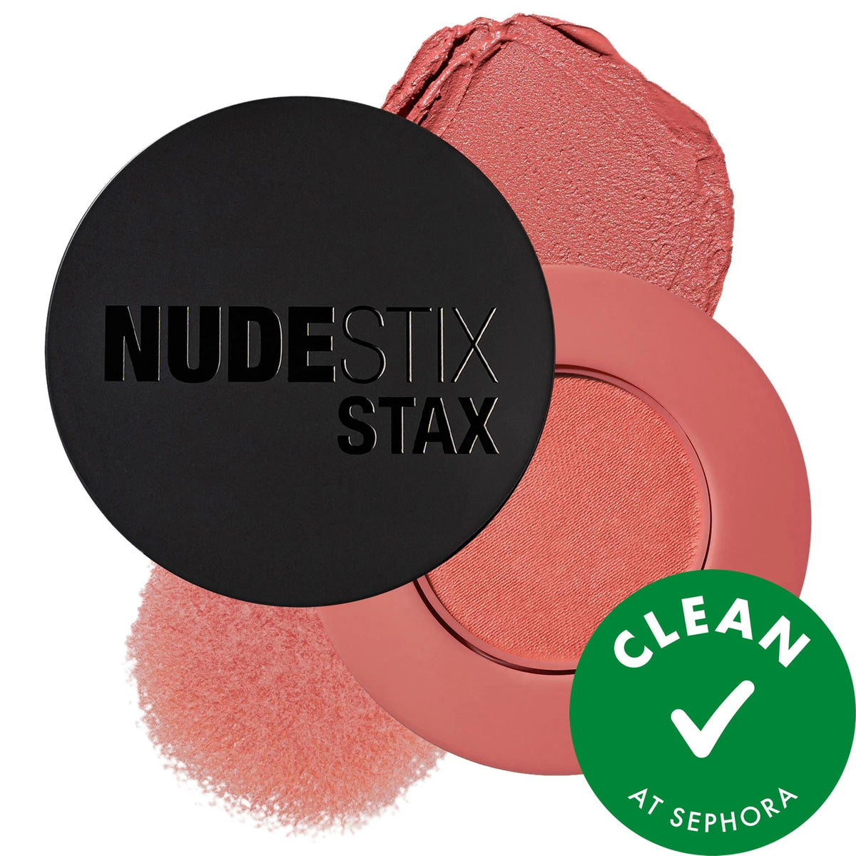 Nudestix Stax Blush Balm: Vegan, Cruelty-Free, Anti-Aging Blush with Rosehip Oil & Green Tea - Customizable, Stackable Color for Radiant, Hydrated Skin by Beauty Care Bag