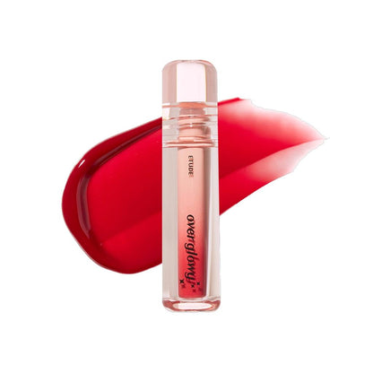 Etude Overglowy Tint 08 Madder Red - Glossy Lip Stain 3g by Beauty Care Bag