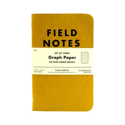 Field Notes Notebook Graph Paper by Recycled Firefighter