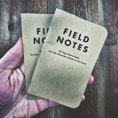 Field Notes Notebook Graph Paper by Recycled Firefighter