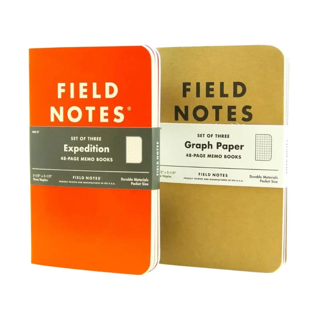 Field Notes Notebook Graph Paper by Recycled Firefighter