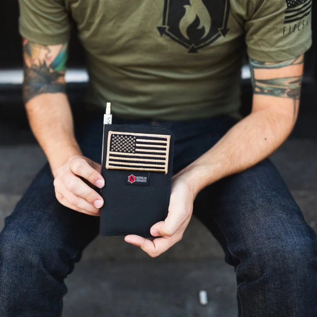 Field Notes Wallet by Recycled Firefighter