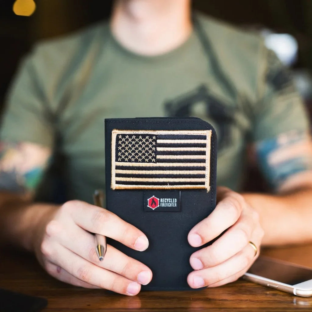 Field Notes Wallet by Recycled Firefighter