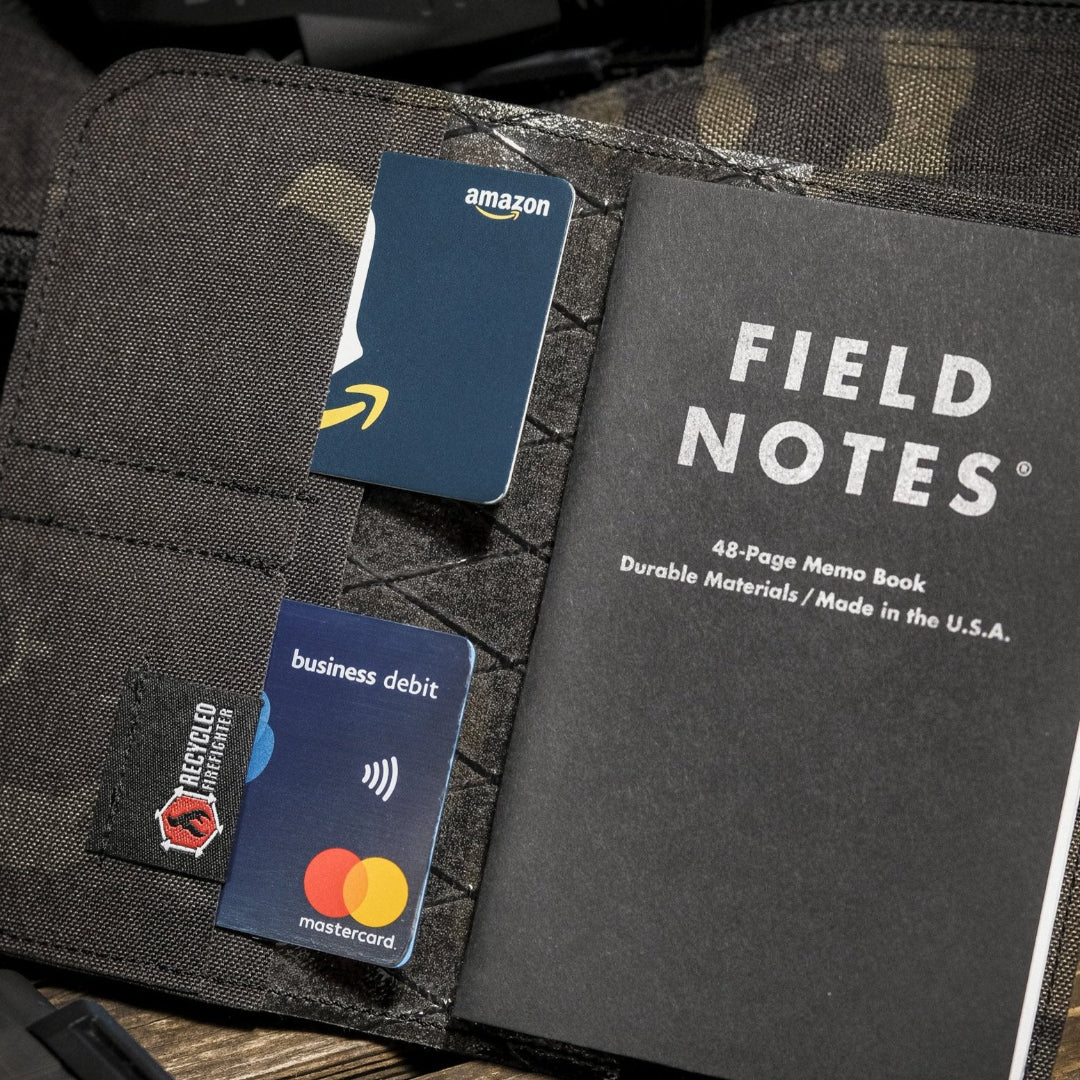 Field Notes Wallet by Recycled Firefighter