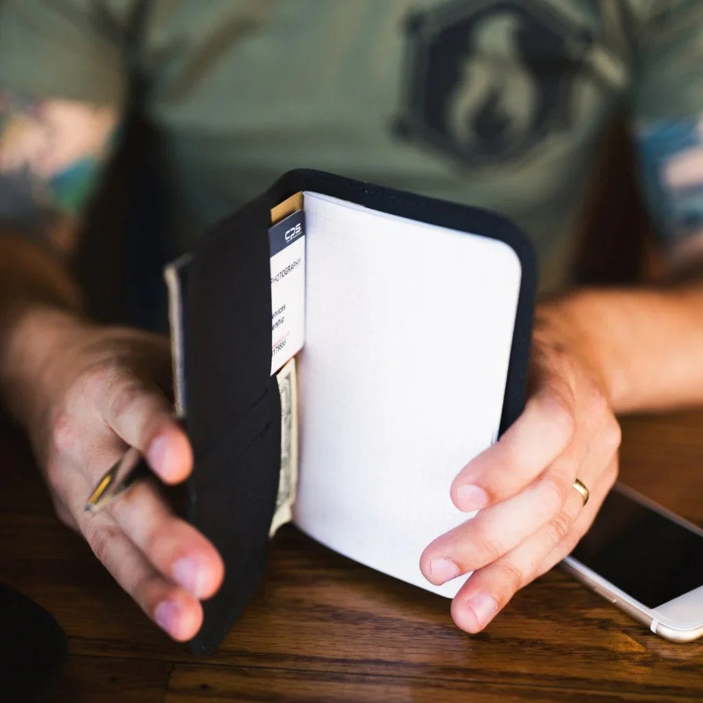 Field Notes Wallet by Recycled Firefighter