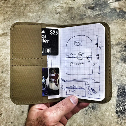Field Notes Wallet by Recycled Firefighter