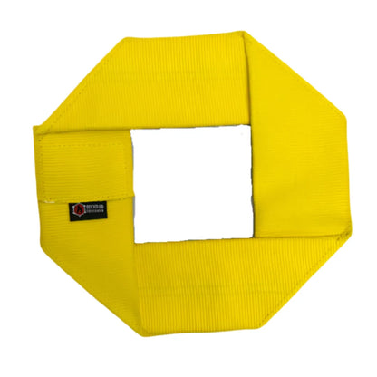 Fire Hose Dog Frisbee by Recycled Firefighter