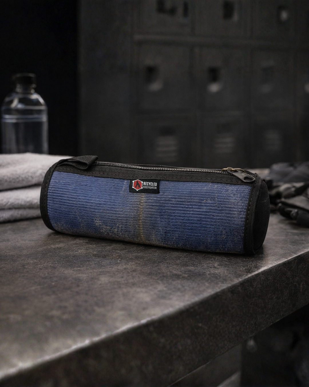 Fire Hose Dopp Kit by Recycled Firefighter