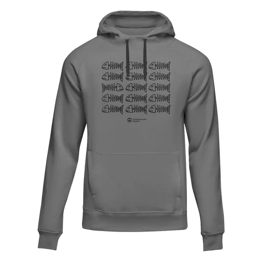 Fish bones Unisex Hoodie by Outdoorzees