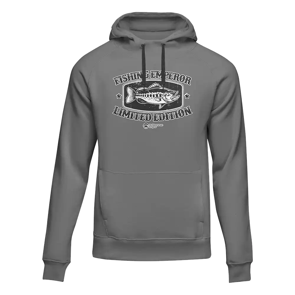 Fishing Emperor Limited Edition Unisex Hoodie by Outdoorzees