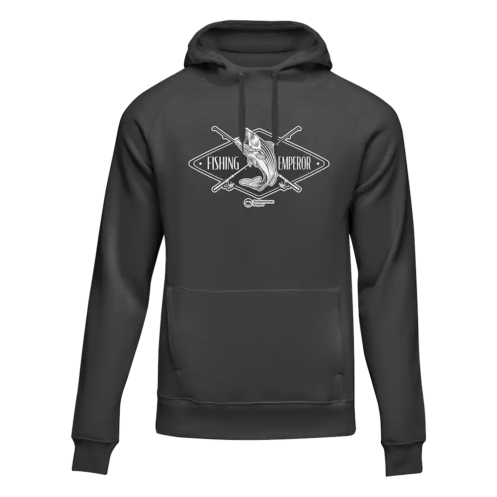 Fishing Emperor v2 Unisex Hoodie by Outdoorzees