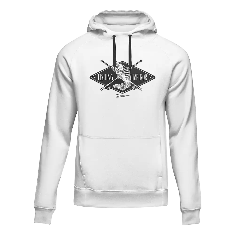 Fishing Emperor v2 Unisex Hoodie by Outdoorzees