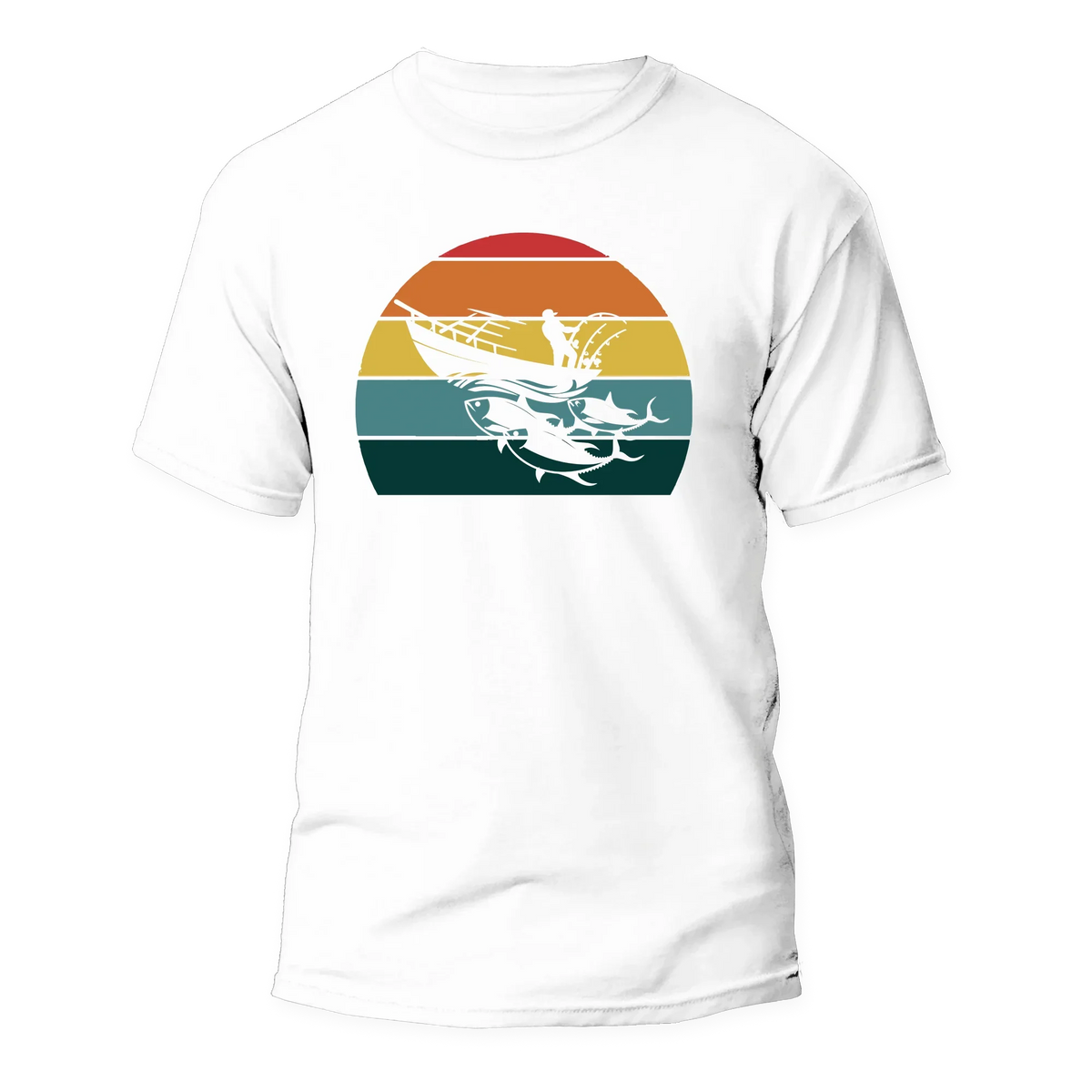 Fishing Boat Man T-Shirt by Outdoorzees