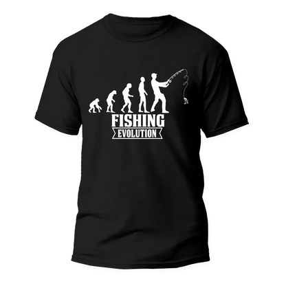 Fishing Evolution Man T-Shirt by Outdoorzees