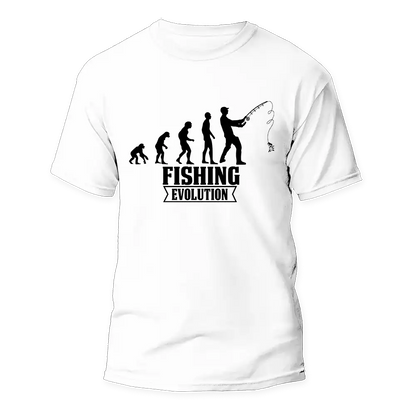 Fishing Evolution Man T-Shirt by Outdoorzees