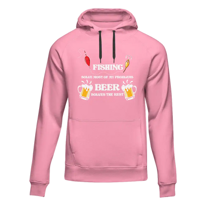 Fishing Solves All My Problem Unisex Hoodie by Outdoorzees