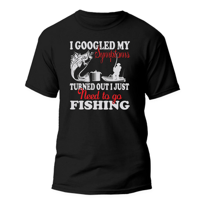 Fishing Symptoms Man T-Shirt by Outdoorzees